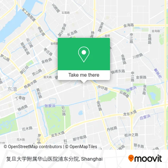 复旦大学附属华山医院浦东分院 map