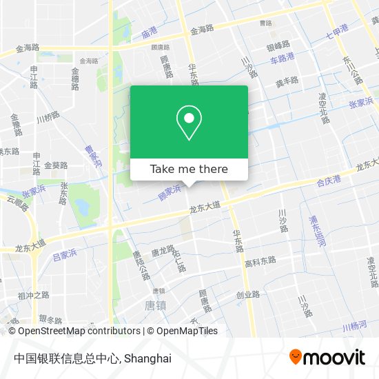中国银联信息总中心 map