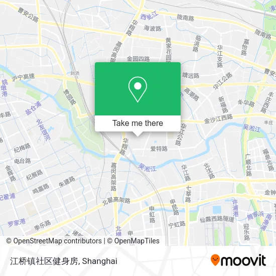 江桥镇社区健身房 map