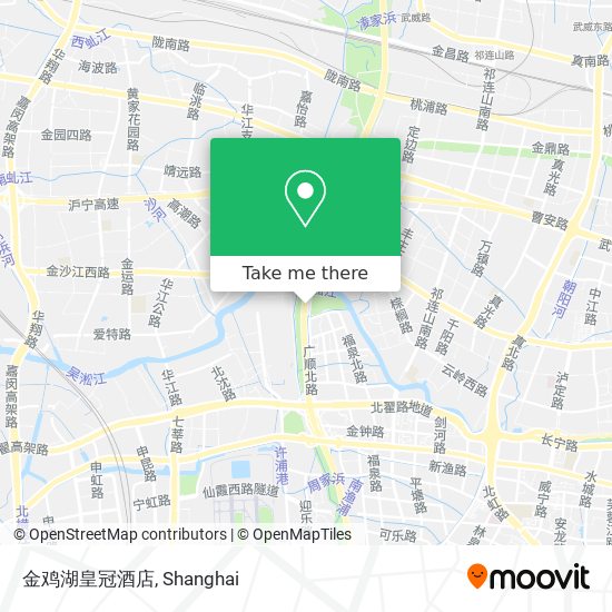 金鸡湖皇冠酒店 map