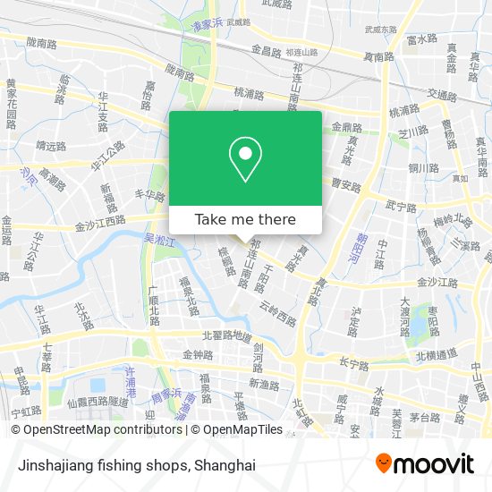 Jinshajiang fishing shops map