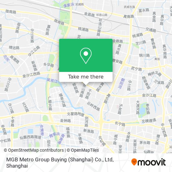 MGB Metro Group Buying (Shanghai) Co., Ltd map