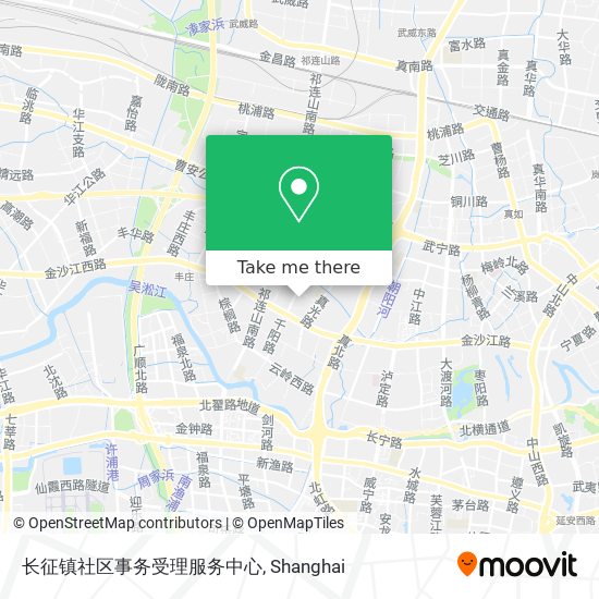 长征镇社区事务受理服务中心 map