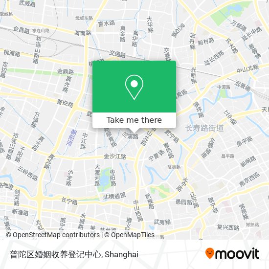 普陀区婚姻收养登记中心 map