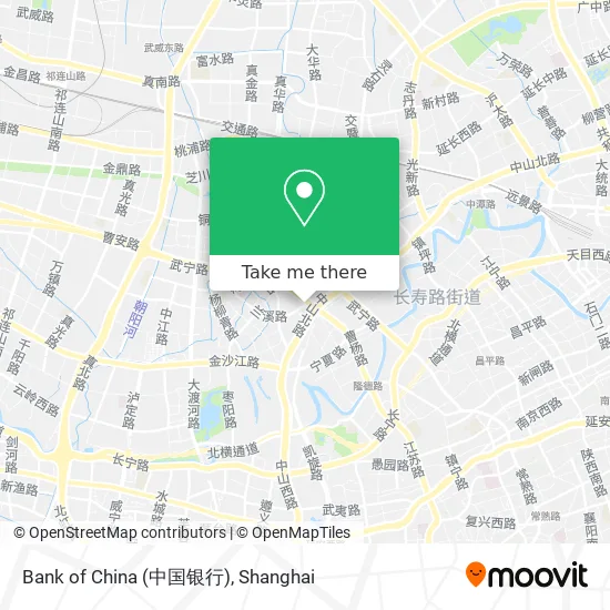 Bank of China (中国银行) map