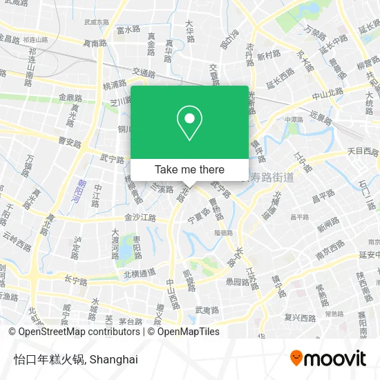 怡口年糕火锅 map