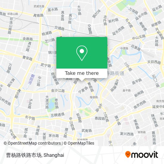 曹杨路铁路市场 map