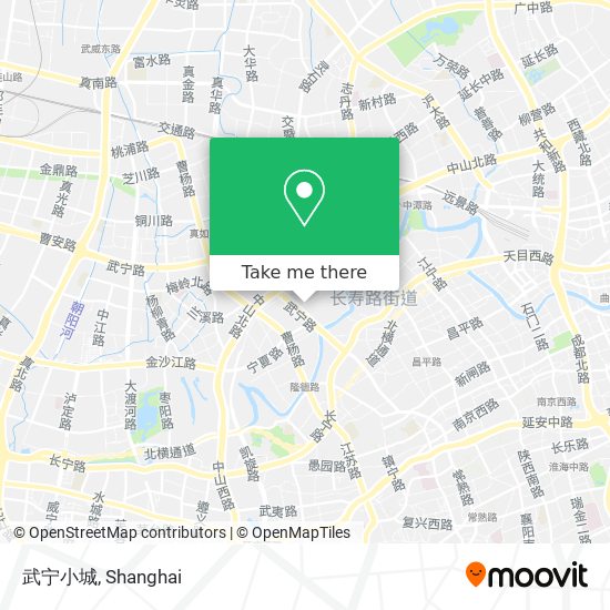 武宁小城 map