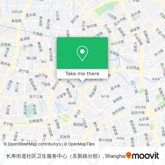 长寿街道社区卫生服务中心（东新路分部） map