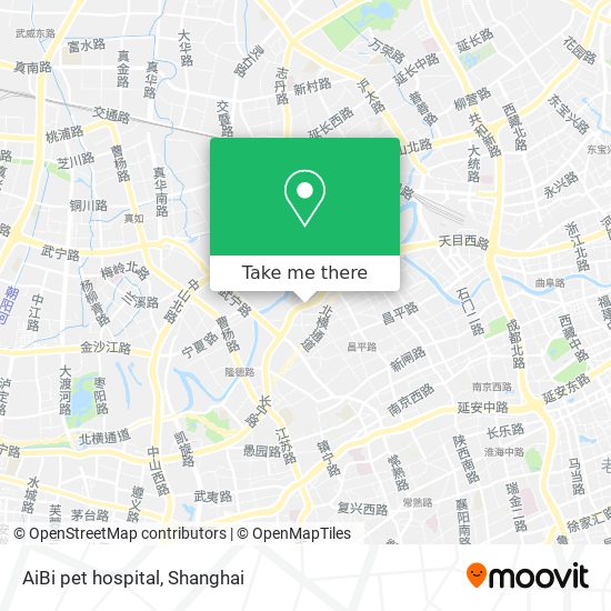 AiBi pet hospital map