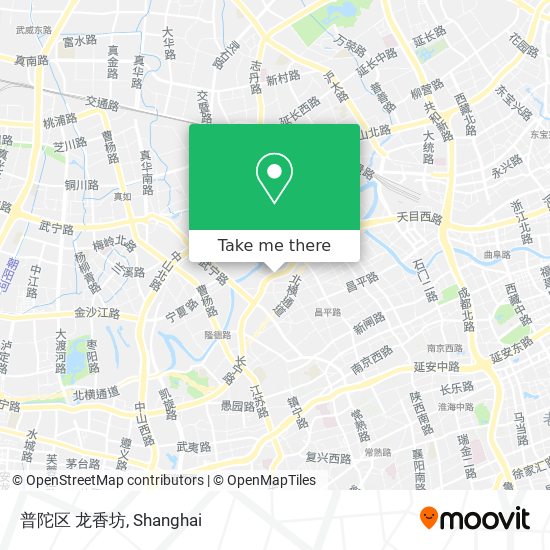 普陀区 龙香坊 map