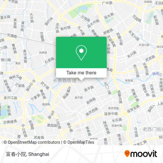 富春小院 map