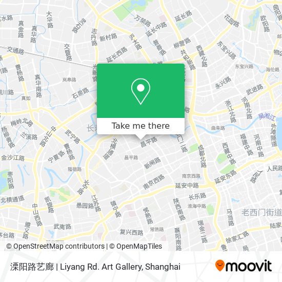 溧阳路艺廊 | Liyang Rd. Art Gallery map