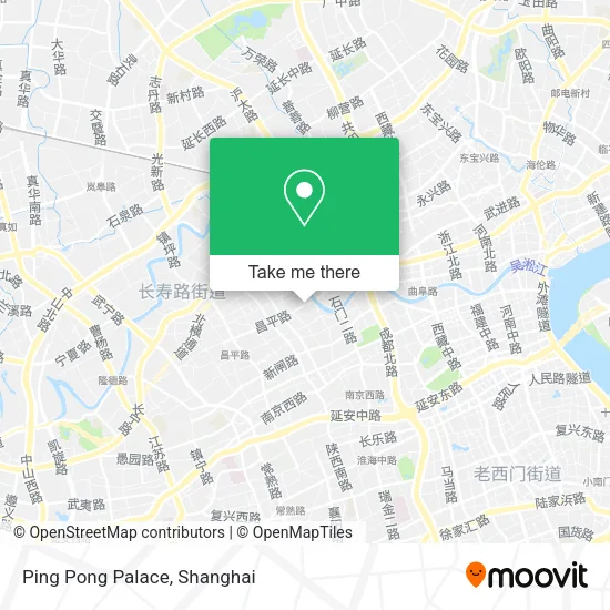 Ping Pong Palace map