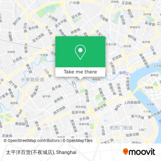 太平洋百货(不夜城店) map