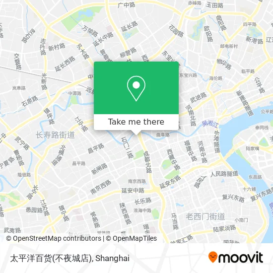 太平洋百货(不夜城店) map