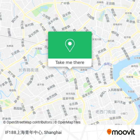 IF188上海青年中心 map