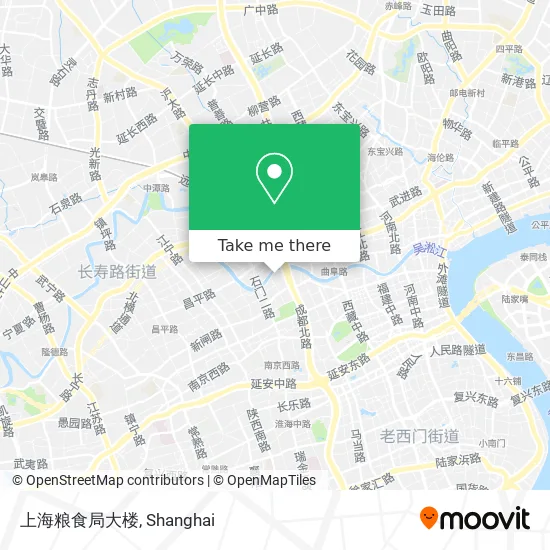 上海粮食局大楼 map