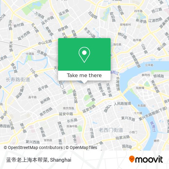 蓝帝老上海本帮菜 map