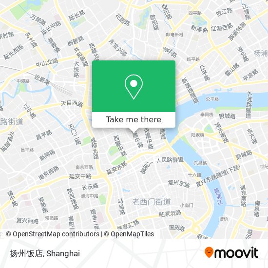 扬州饭店 map