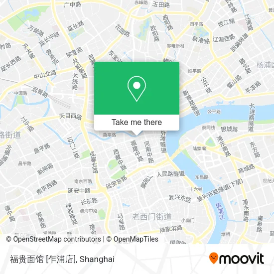 福贵面馆 [乍浦店] map
