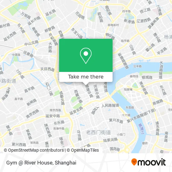 Gym @ River House map