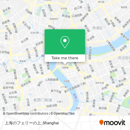 上海のフェリーの上 map