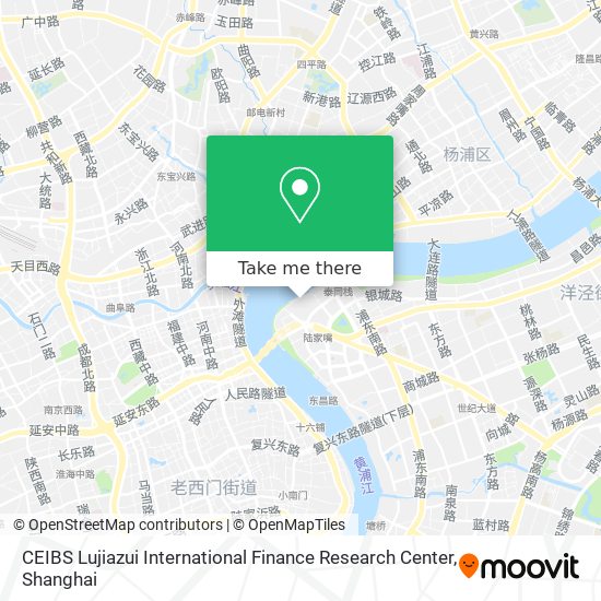 CEIBS Lujiazui International Finance Research Center map