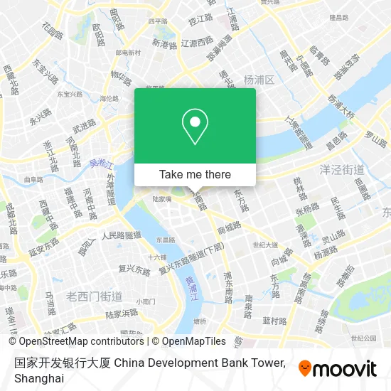 国家开发银行大厦 China Development Bank Tower map