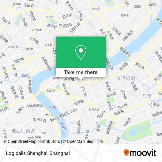 Logicalis Shanghai map