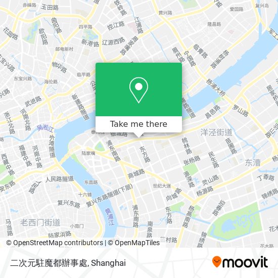 二次元駐魔都辦事處 map