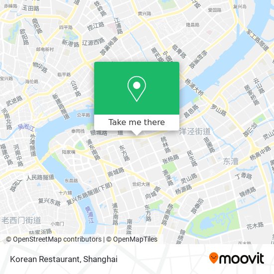 Korean Restaurant map