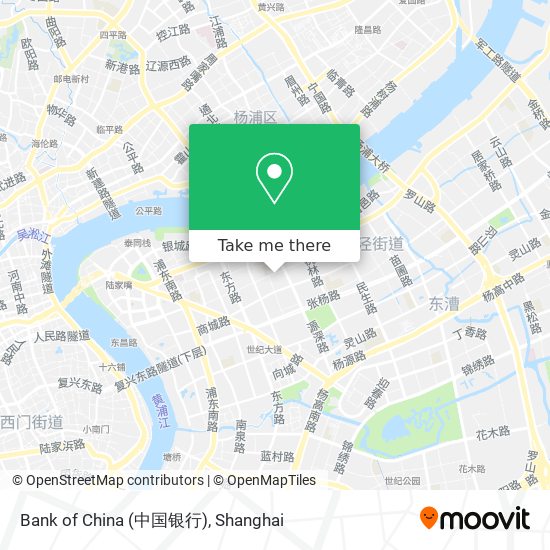 Bank of China (中国银行) map