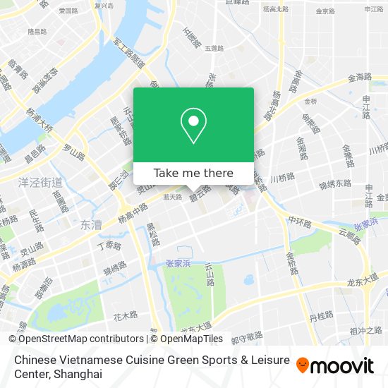 Chinese Vietnamese Cuisine Green Sports & Leisure Center map
