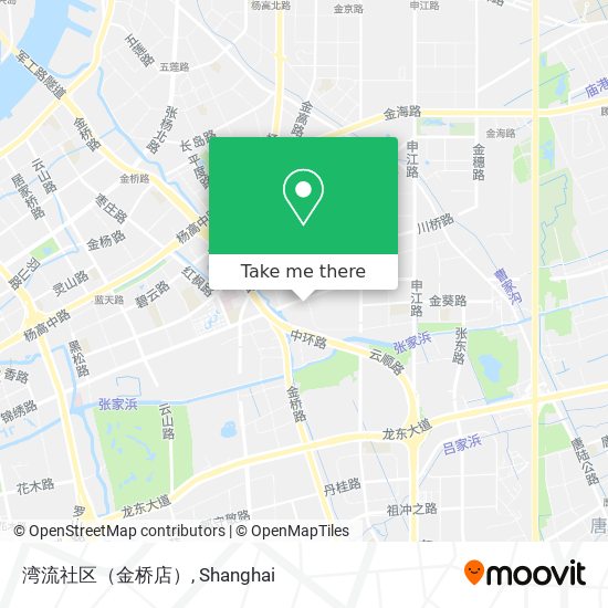 湾流社区（金桥店） map