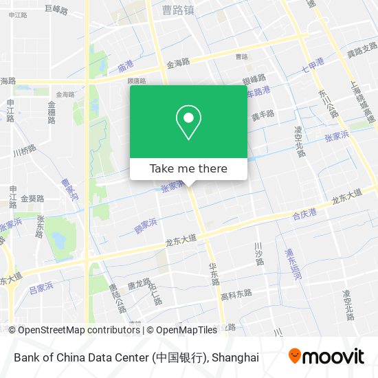 Bank of China Data Center (中国银行) map