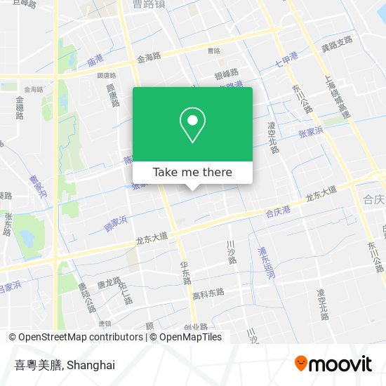 喜粵美膳 map