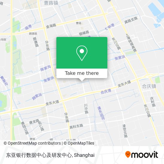 东亚银行数据中心及研发中心 map