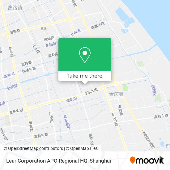 Lear Corporation APO Regional HQ map