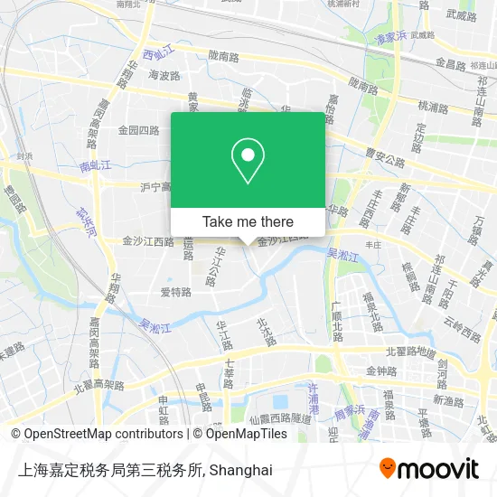 上海嘉定税务局第三税务所 map