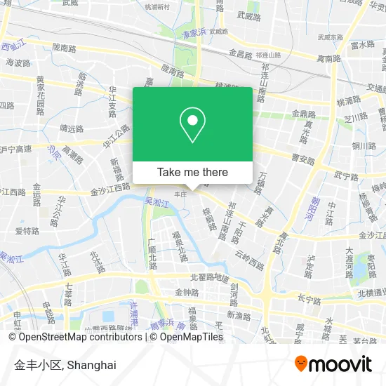 金丰小区 map