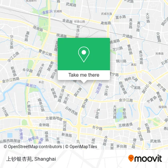 上钞银杏苑 map