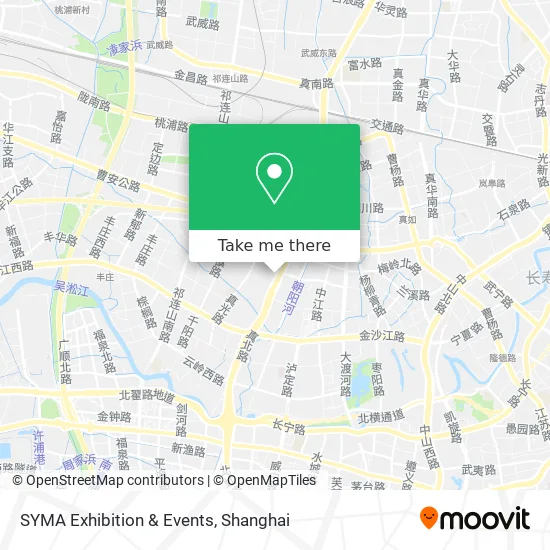 SYMA Exhibition & Events map