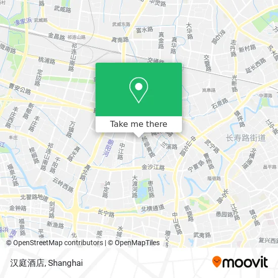汉庭酒店 map
