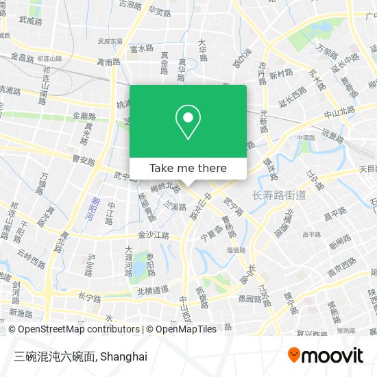 三碗混沌六碗面 map