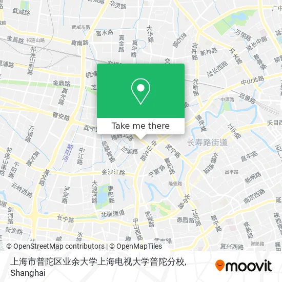 上海市普陀区业余大学上海电视大学普陀分校 map