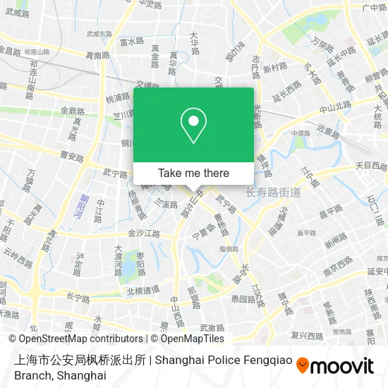 上海市公安局枫桥派出所 | Shanghai Police Fengqiao Branch map