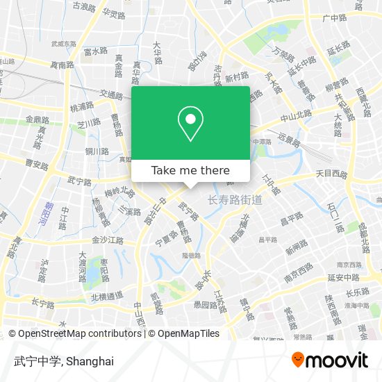 武宁中学 map