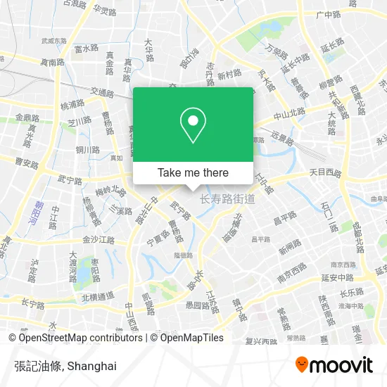 張記油條 map