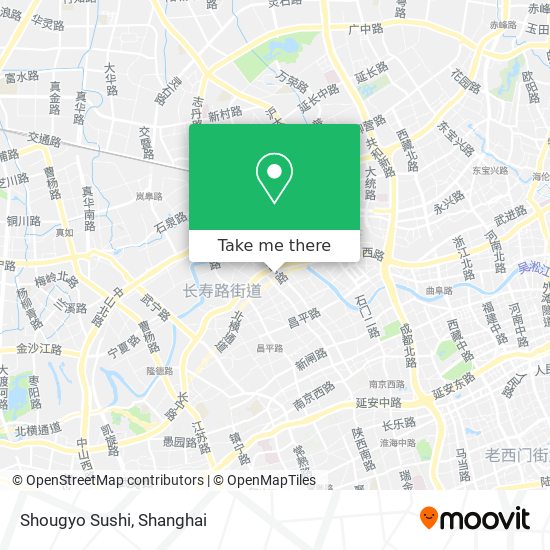 Shougyo Sushi map